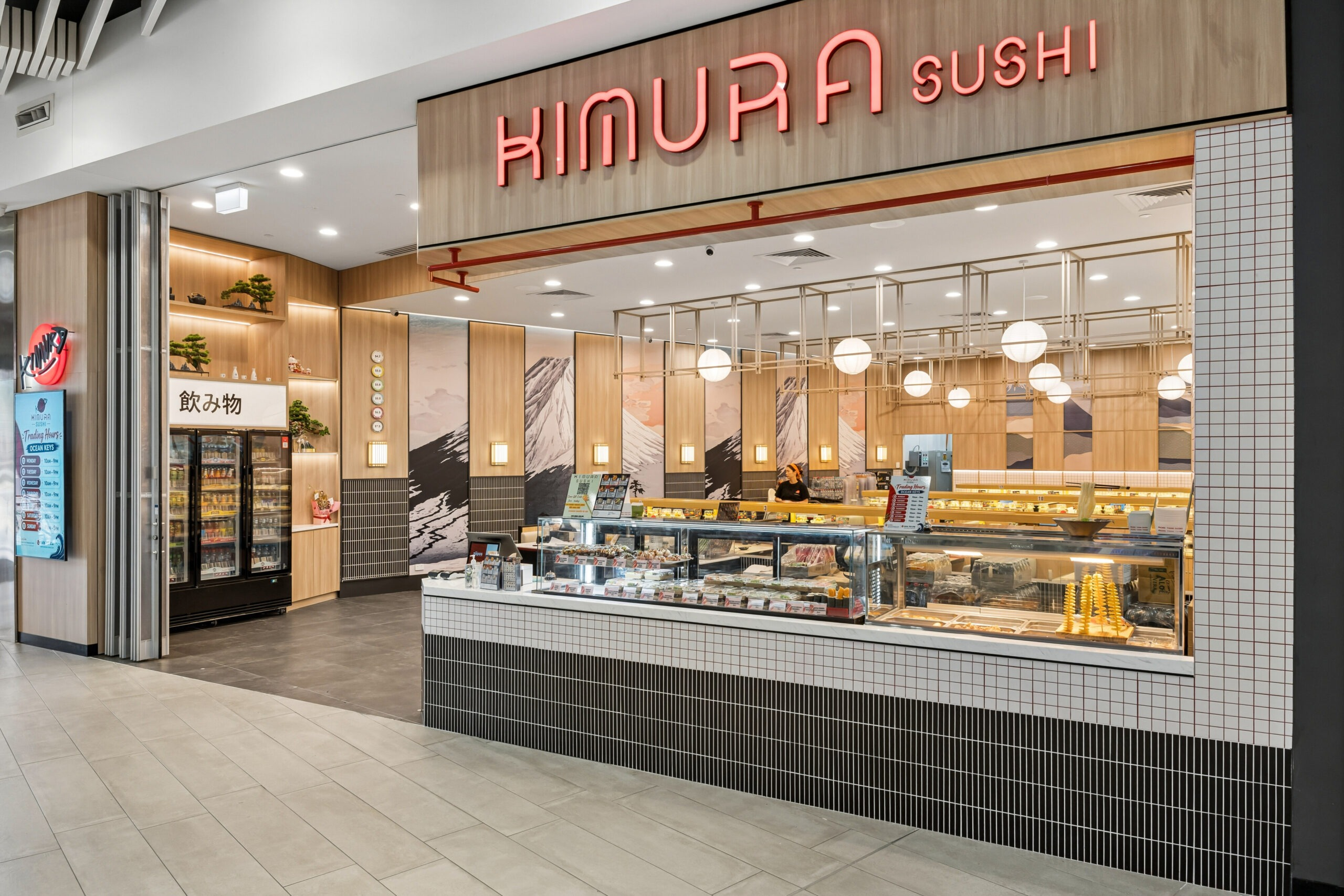 Kimura Sushi commercial electrical fit-out by Monarch Electrical & Data